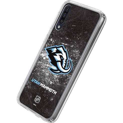NHL Utah Mammoth Ice Frost Galaxy A50 Clear Case